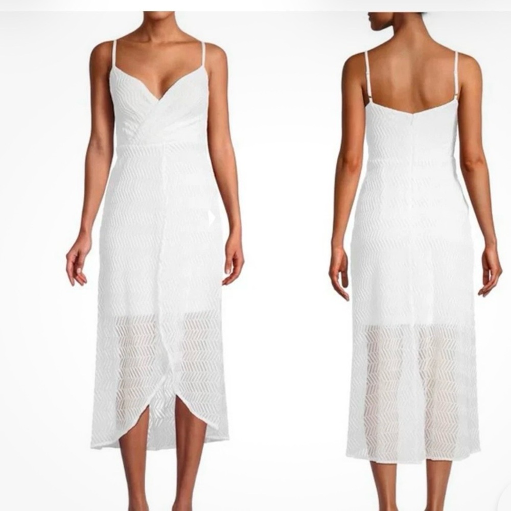 Lovely Guess Strapless White Dress